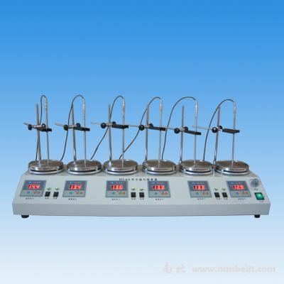 HJ-6A數(shù)顯恒溫多頭磁力攪拌器