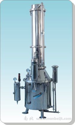 TZ50不銹鋼塔式蒸汽重蒸餾水器