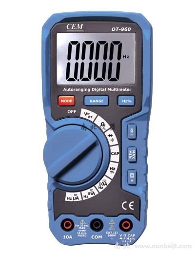 DT-960/961工業(yè)型數(shù)字萬用表