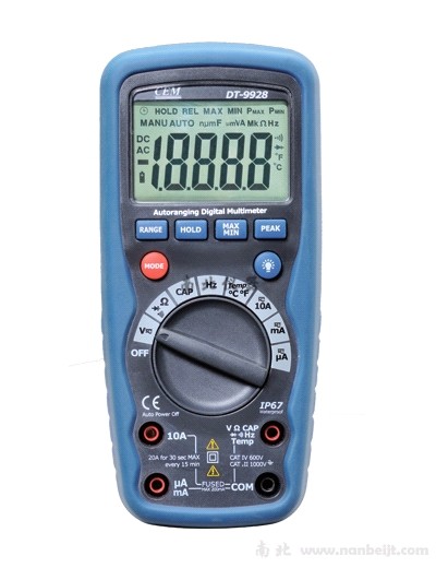 DT-9928/9928T/9938專(zhuān)業(yè)防水?dāng)?shù)字萬(wàn)用表