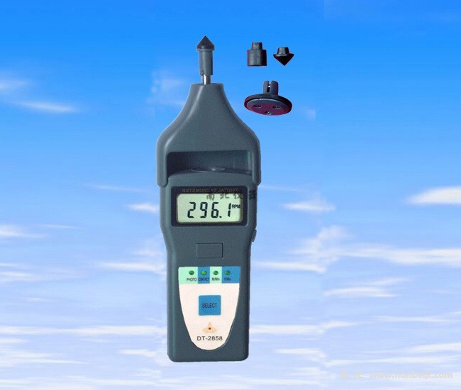 DT-2858激光/接觸轉(zhuǎn)速表/線速度表