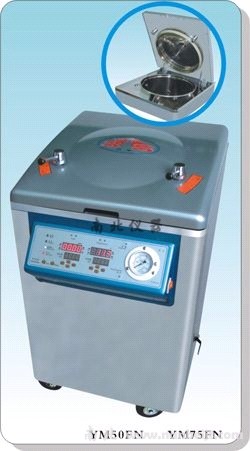YM50FN立式壓力蒸汽滅菌器(智能控制+內(nèi)循環(huán)型)