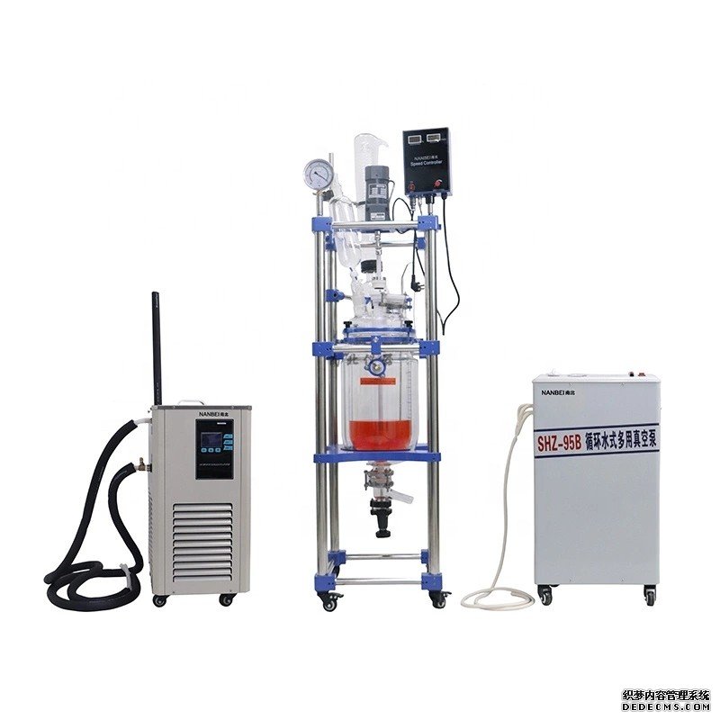 NB-150L雙層玻璃反應(yīng)釜 150L雙層玻璃反應(yīng)器