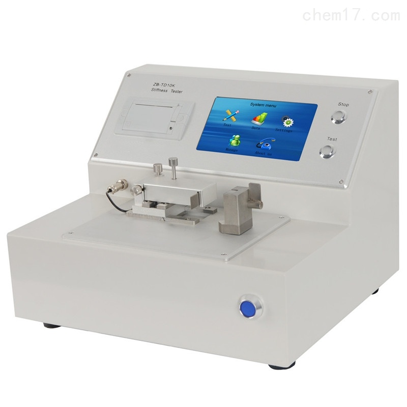 ZB-TD10K數(shù)顯紙張挺度測定儀